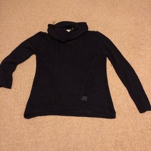 Purple Turtleneck Sweater